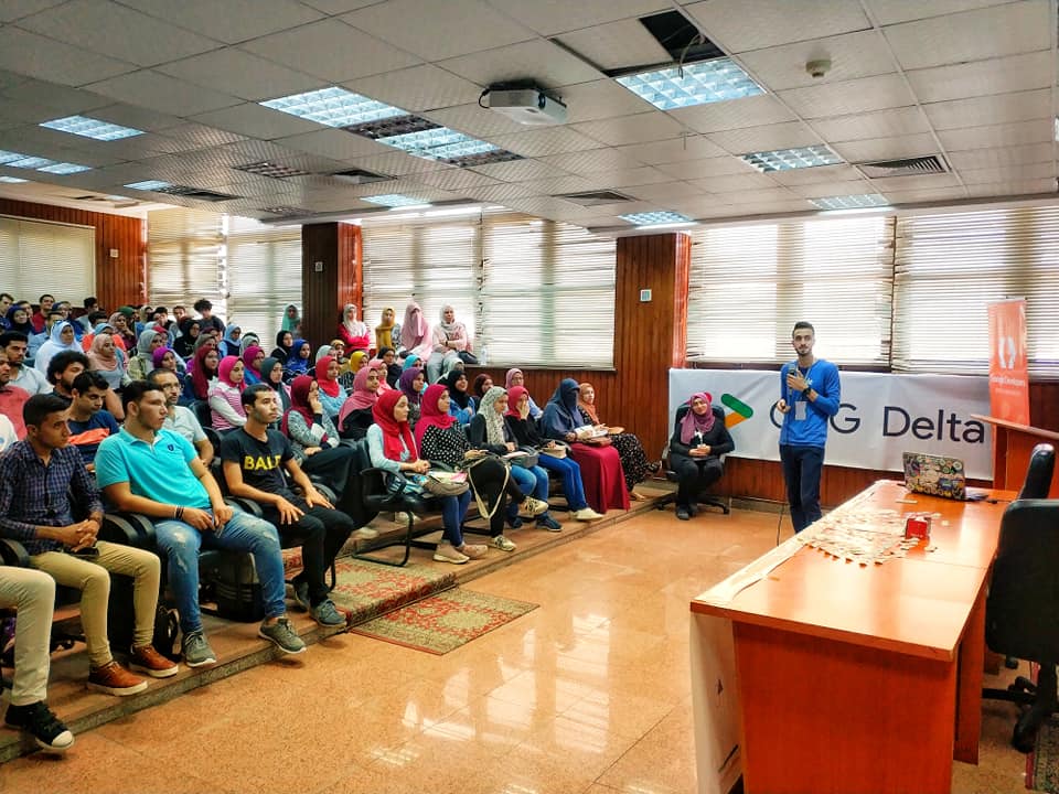 GDG_Delta's tweet photo. We just started  with a fullhouse day 🙌🤩
AR is a view of innovation 🕵️

#GDGDelta #GDGMENA #GDG
#io19 #AR_Keynotes #IO19EXTENDED 
@GDG_DeltaUniv @gdg @GDGMENA @GoogleARVR @abid_salim @Akram_Zeyada @Abdallah2Omran @dr_Shady_Selim @WessamElsharawy @Amr_ElBrolosy @mohamedsamy_25 https://t.co/dBHf1S2SbN
