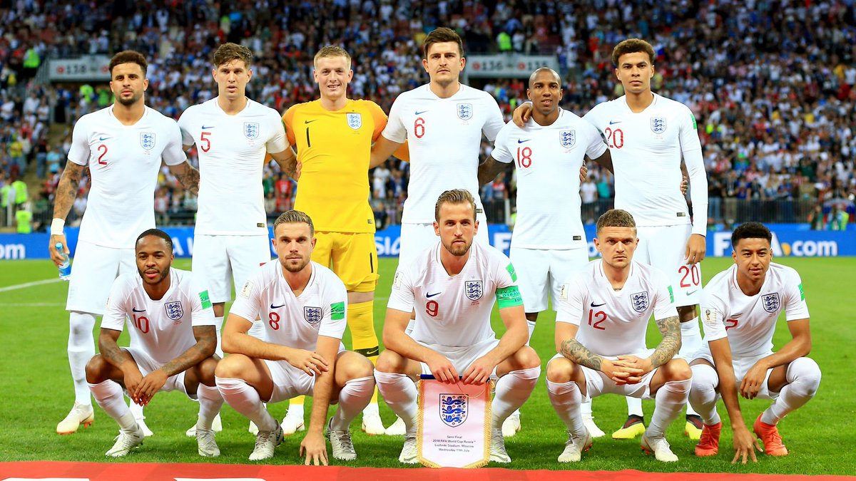 England's tweet photo. A night that left us all heartbroken, but extremely proud. A stage we are determined to return to.

A year on, the journey continues for the #ThreeLions. https://t.co/hmxJdXg2kv