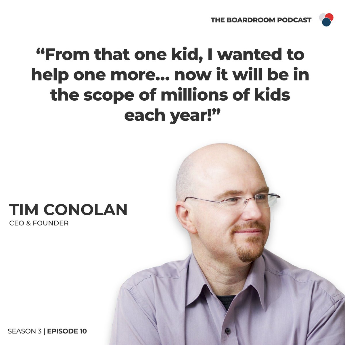 BoardroomPod's tweet photo. @TLCforkids https://t.co/Qt9JzttaZW