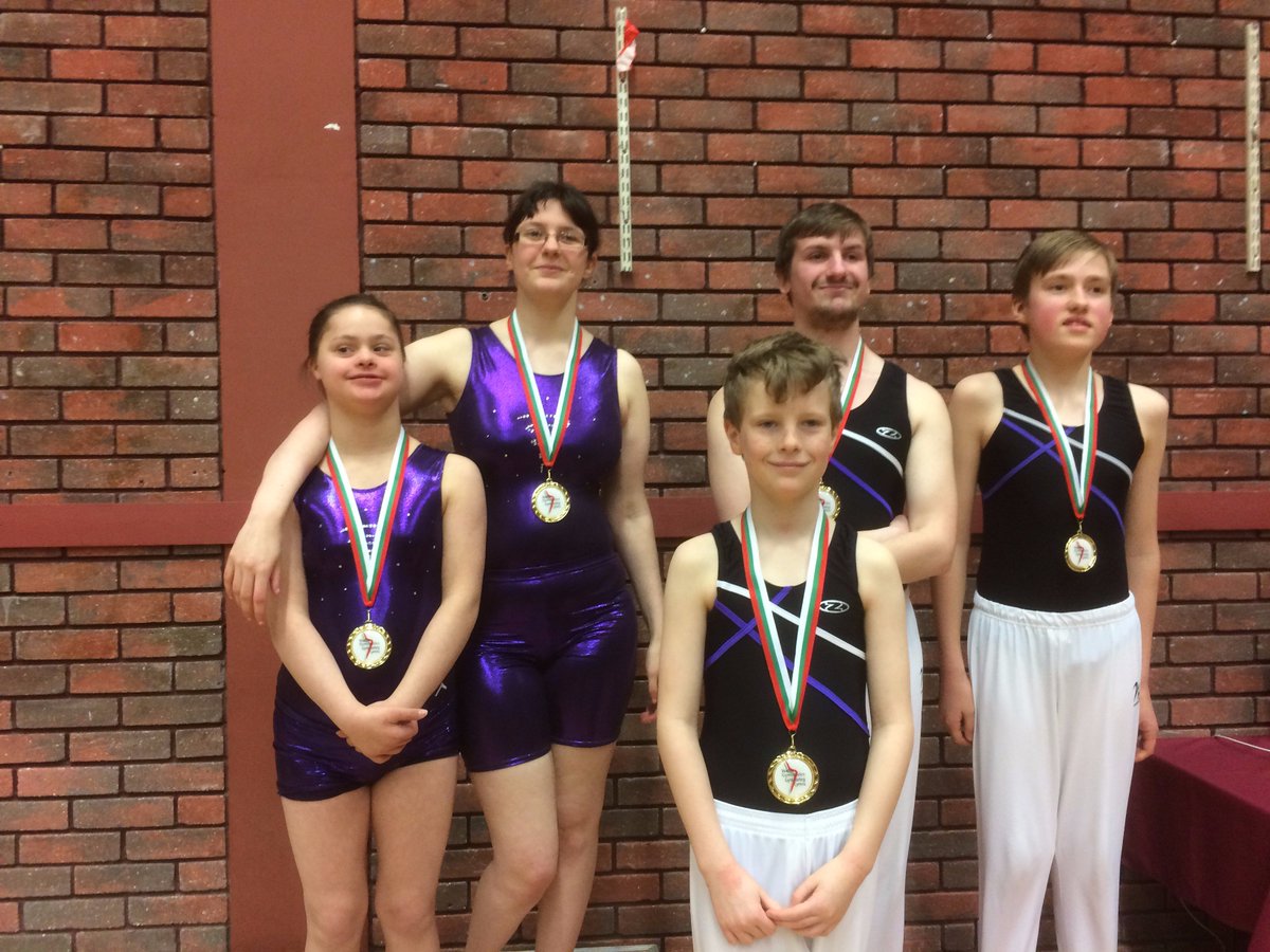 Good luck to these 5, competing at NDP finals in Coventry this weekend. You've all worked really hard on improving your routines so just do your best and enjoy the occasion. #teamTwisters #disabilityTrampolining @SportCardiff_DS @dsw_news