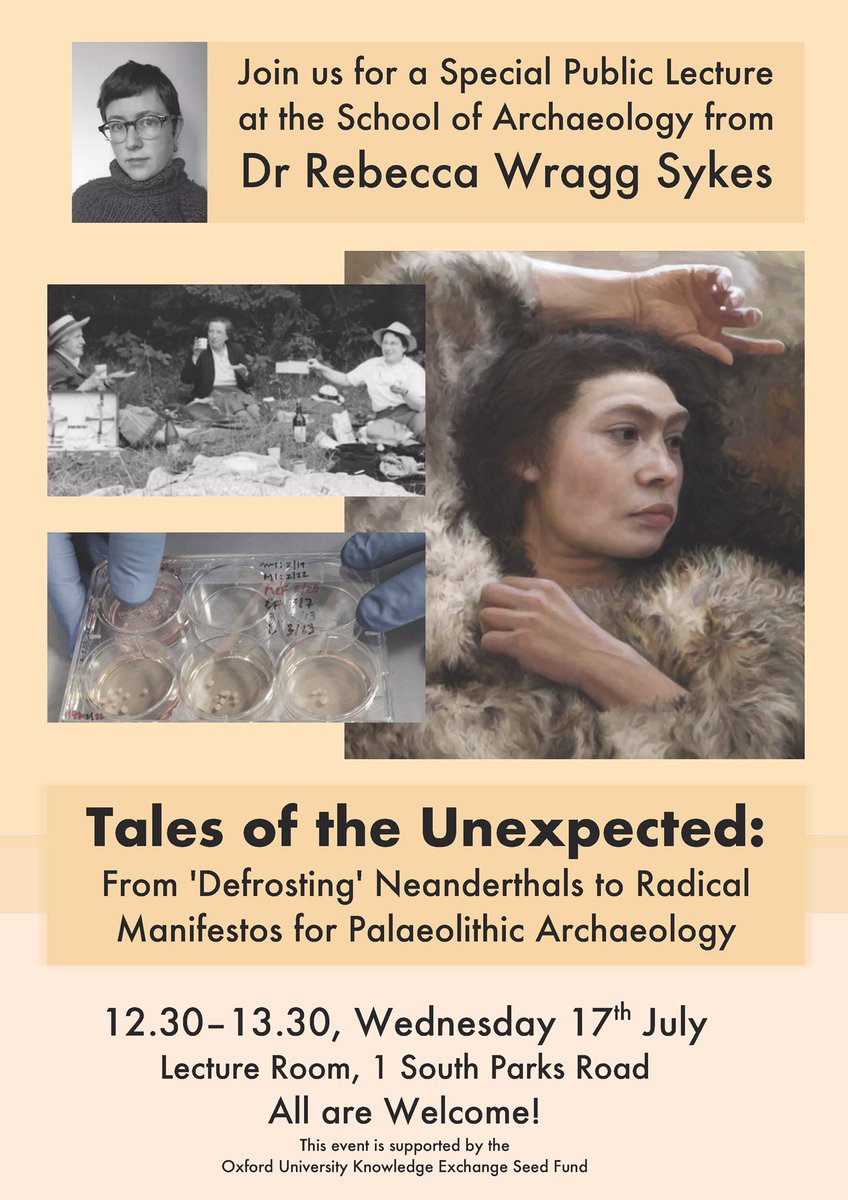 Hommel_bee's tweet photo. Excited to be welcoming the very excellent @LeMoustier to @school_of_arch next week as part of our @keitoxford funded KE Seed Fund project. Becky will also be giving a public lecture on Weds 17th July in the School of Archaeology (1 South Parks Road) 12.30-13.30. All Welcome! https://t.co/vUxBKdpJcQ