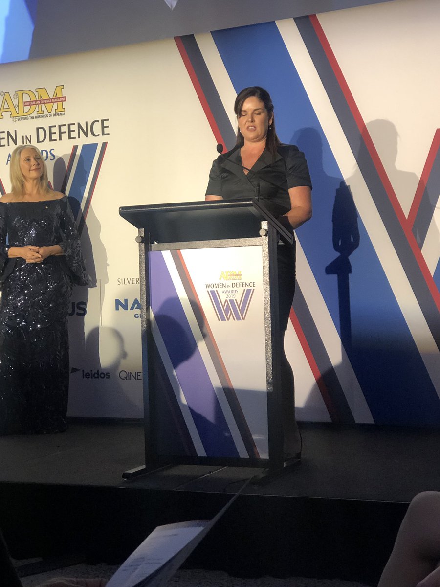 SYPAQ_Official's tweet photo. Congratulations to Tarnya Cooper from @BAESystemsAus on winning the Legal &amp; Contracting category at the #ADMWIDA2019 https://t.co/xk8f6MA6t7