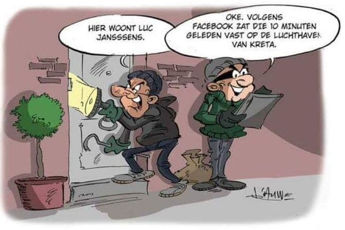 !VOOR ALLE VAKANTIEGANGERS IN NEDERLAND!
Ga discreet met uw vakantieplannen en/of uw huidige vakantiebestemming om op social media. Inbrekers varen er wel bij.
veneberg.com