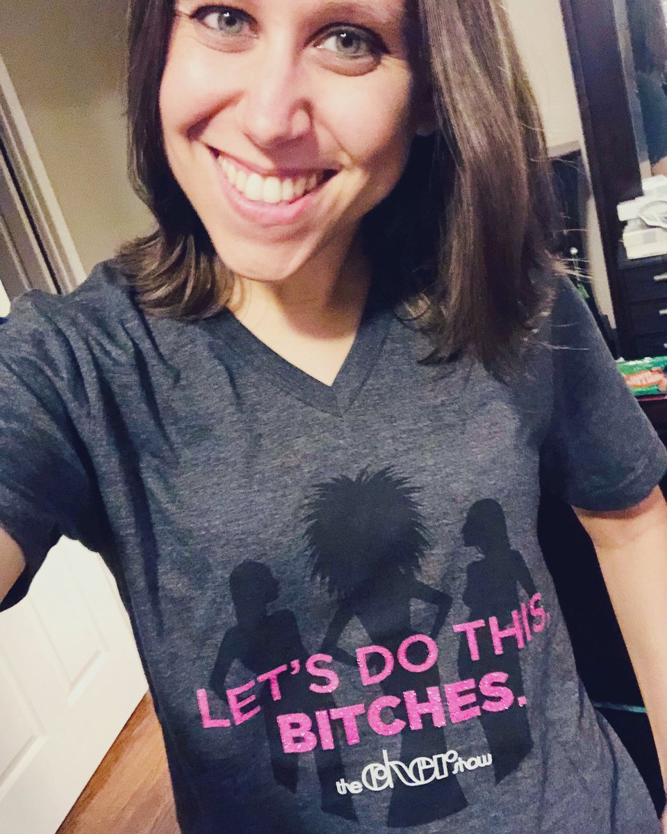 OhHayItsDeb's tweet photo. This is 100% my new favorite shirt. 
#LETSDOTHIS 🙌🏻 #TheCherShow #LetsDoThisBitches @TheCherShow https://t.co/D8DqykIF4p