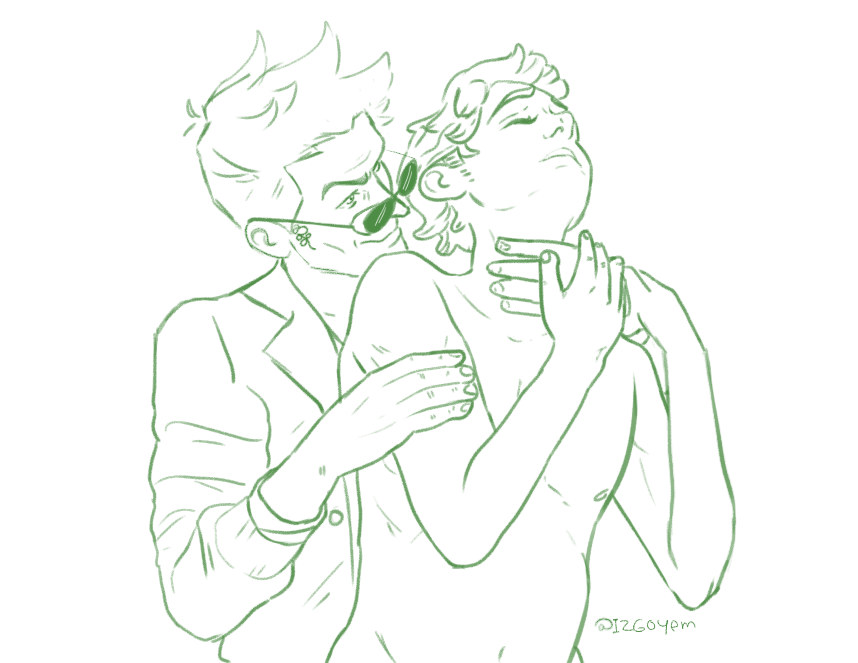 izg0rev's tweet photo. I'm gonna start drawing some stuff and posting it on here, I gave up drawing when tumblr decided to purge all the artists.
#ineffablehusbands #azicrowley #sfw #goodomens
#imembarassed #ihopetheboysdontseethislmao https://t.co/kYSjEswAaK