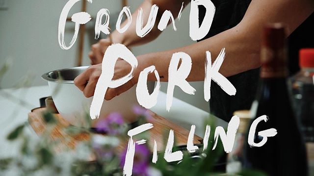 A still from my first dabble in video for how-to steam pork buns. I’ve been in a cave editing for the last three days hence why there have been less dumplings 🤷🏻‍♂️ Lots of fun with handwritten type and moody shots courtesy of @jonathanota ift.tt/2G7r4JD