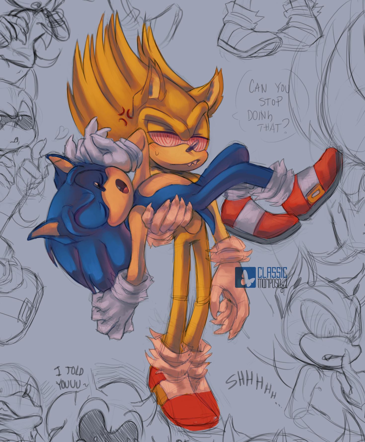 X 上的CKROWDY：「Fleetway sonic 💛🦔 #SonicTheHedeghog #sonicfanart  #sonicfleetway #sonicart  / X