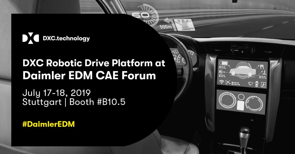 DXC_Nordic's tweet photo. Robotic Drive #Platform for #autonomous driving-scaling, hybrid & open. #DXC's #RoboticDrive offers a comprehensive development ecosystem to capture and analyze vehicle test data on a petabyte scale in a secure and scalable environment. More @booth #10.5 https://t.co/7dCNIGcFqj https://t.co/iGtq88RoIq