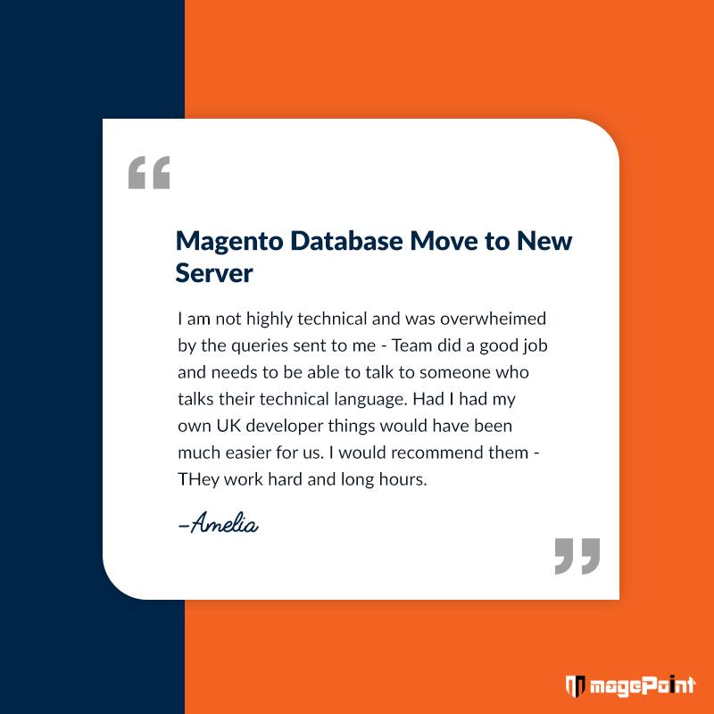 magepointcom's tweet image. Few words from our clients....
#magePoint #Magento2Upgrade #Magento2Migration #magentoDevelopers
magepoint.com/portfolio/