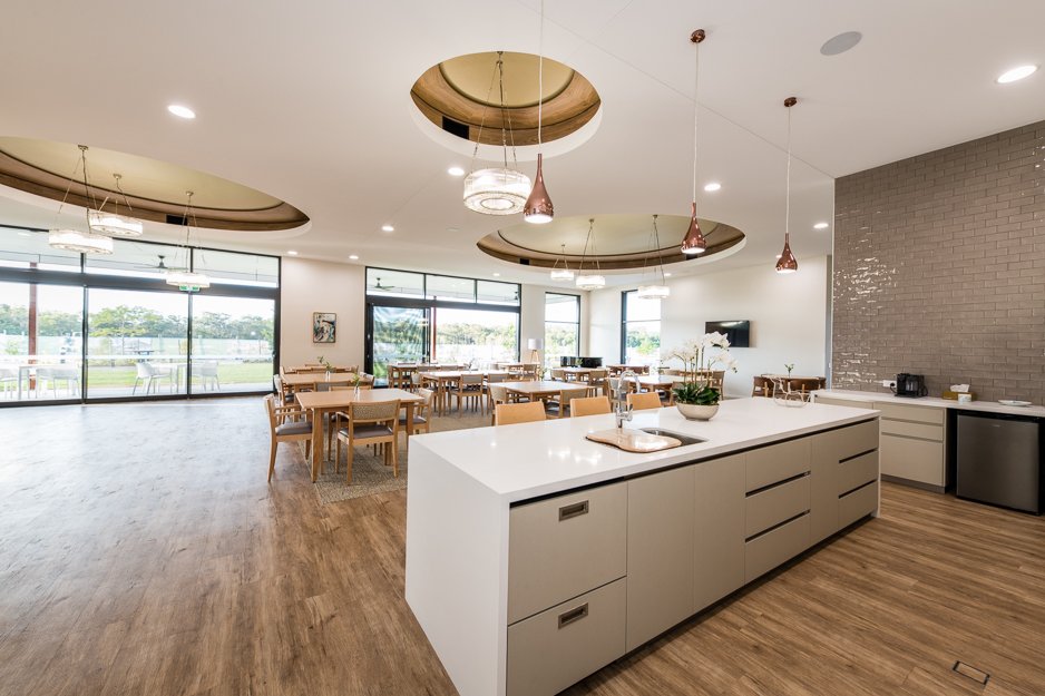 McNabConstruct's tweet photo. We’re thrilled to deliver our second project for Aveo - Aveo Palmview Retirement Village. Set within the master-planned Harmony development, this first stage included 38 independent living units along with a community centre featuring a café, and health &amp; wellness facility. https://t.co/nQyiT88mCd