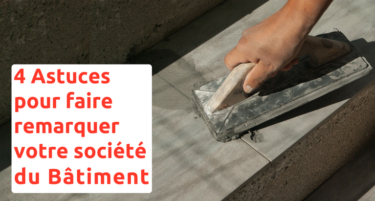 4 Astuces pour faire Remarquer votre Société du Bâtiment : labonnebrique.fr/4-astuces-pour… #batiment #btp