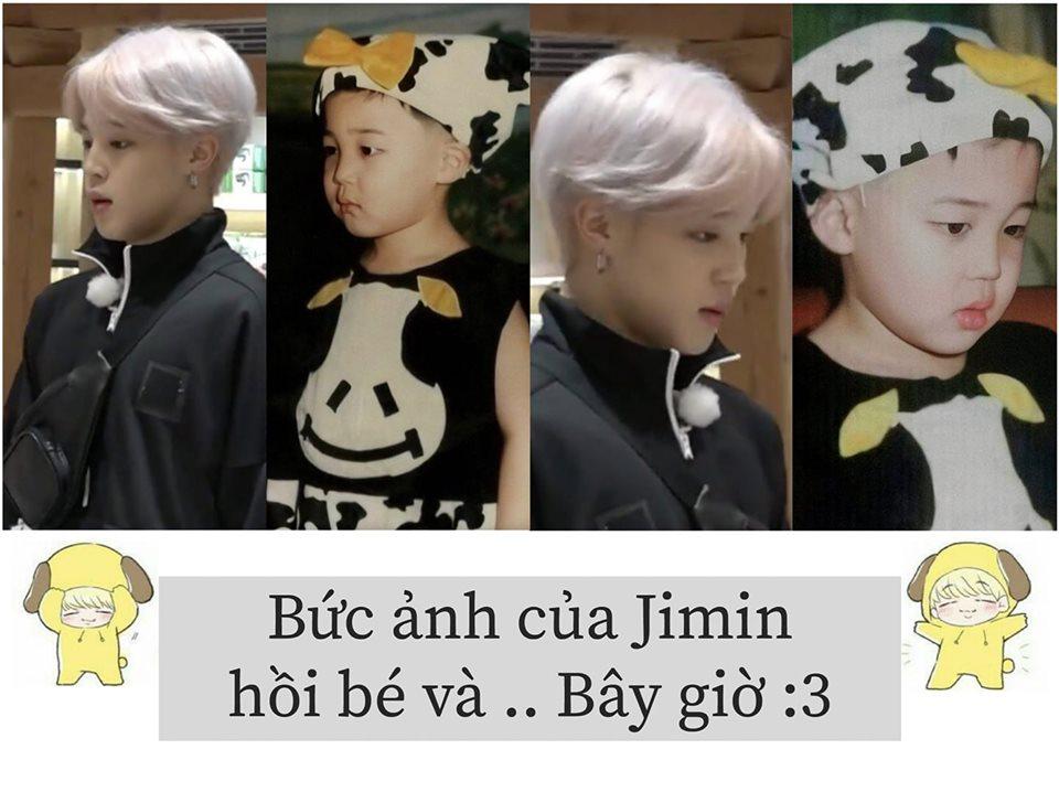 LinhPu1310's tweet photo. [J4F]
Jimin hồi bé và bây giờ... 

Hai cục Mochi kia không thể nhầm lẫn vào đâu được ☺️
____________
Cre: likancye
Edit by Manh - JIMINVNFanpage

#MGMAVOTE #BTS @BTS_twt https://t.co/Dqx0IyOOwt
