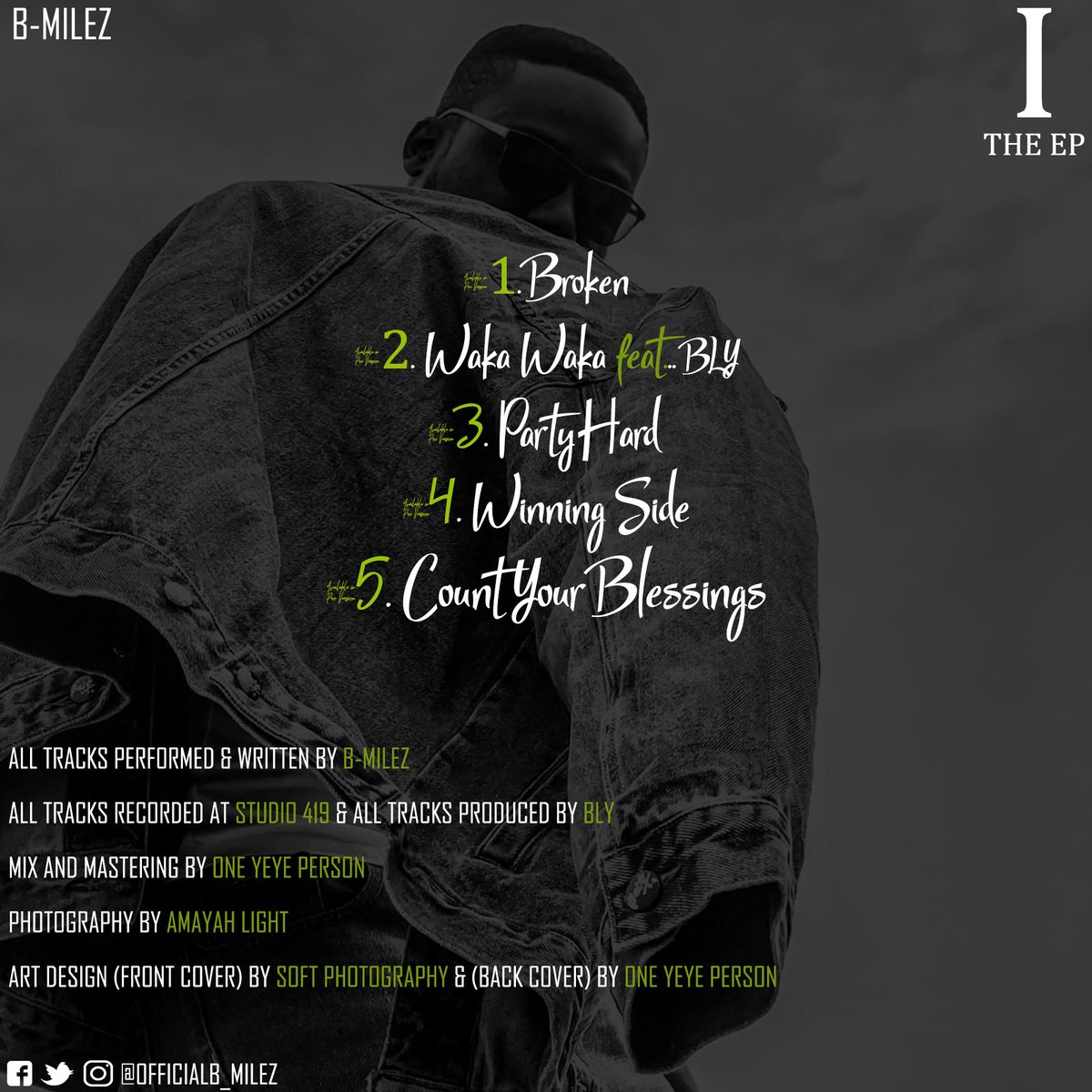 OfficialB_Milez's tweet photo. @KimKardashian Sup guys... Just dropped my New( Ep) titled:" I am Originality, I am Creativity" Album really do well on @iTunes @AppleMusic and @Spotify
https://t.co/w18CdXYzIS
#KindlyListen #kindlysupport #onelove throw in your feedback https://t.co/PtzLOk8qe9