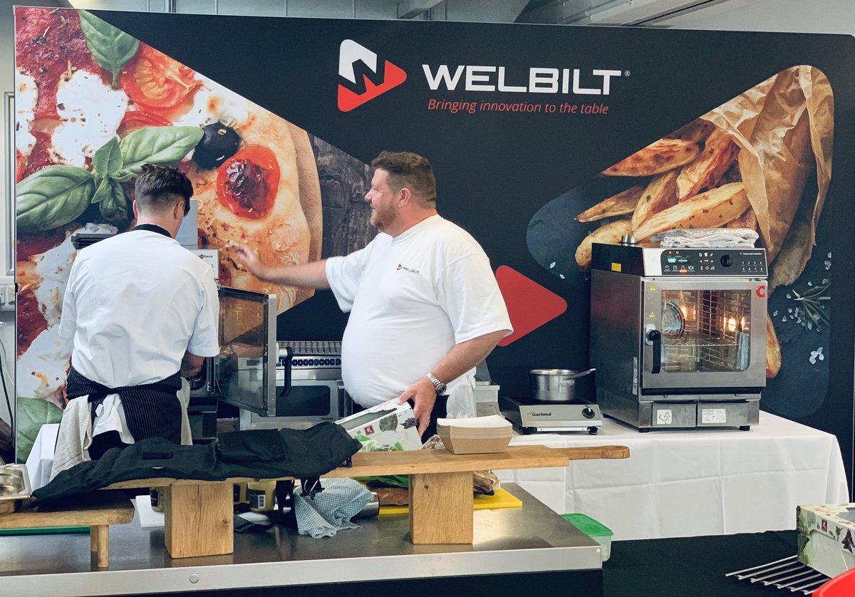 WelbiltEurope's tweet photo. Prepping has started for the @SkillsforChefs conference today in Sheffield! #WeAreWelbilt @convotherm #merrychef #Inducs https://t.co/PXvC6K2hpG