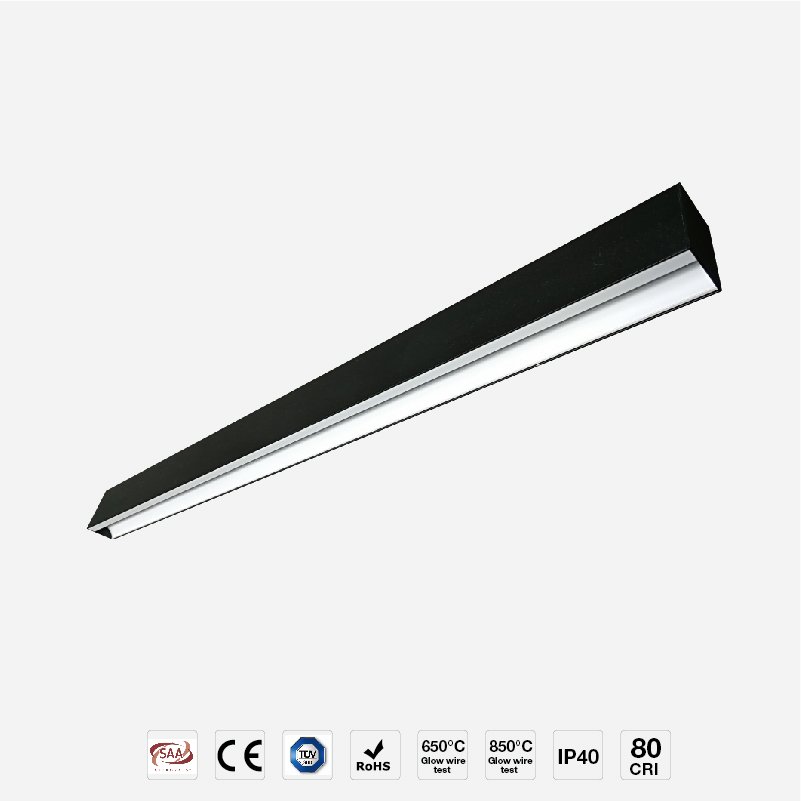 dolightled's tweet image. We are specialized in producing linear ceiling light fixtures. #linearceilinglightfixtures #commerciallinearpendantlighting #linearledpendant