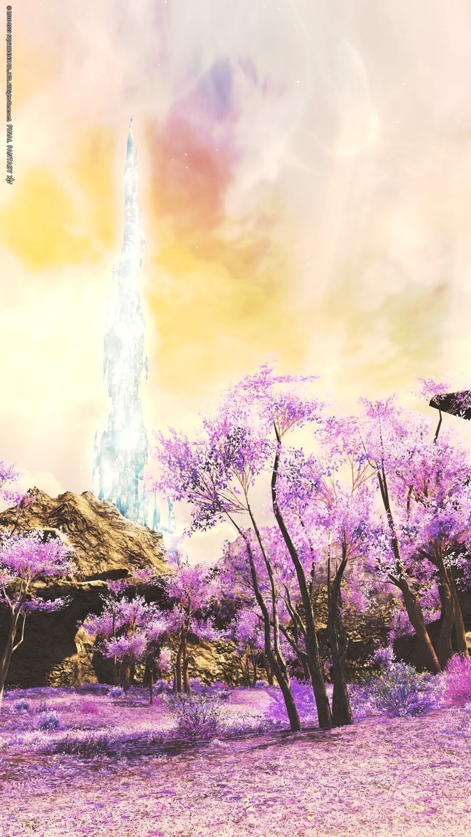Rere Atomos 漆黒は縦撮りが映える景色が多い気がする W Ff14風景 漆黒満喫中 縦撮り
