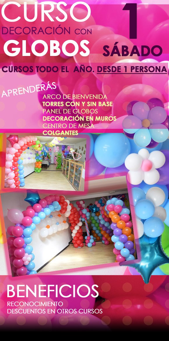 superdiversion's tweet photo. #Curso de #DecoraciónconGlobos. 
Disponible en #CDMX y #Puebla
Duración. 1 día de 8horas
Entre semana o sábados
$1,500 MXN
https://t.co/6AFGvjvhRd

#Miercoles #TeamTrejo https://t.co/CGfS36yUYX
