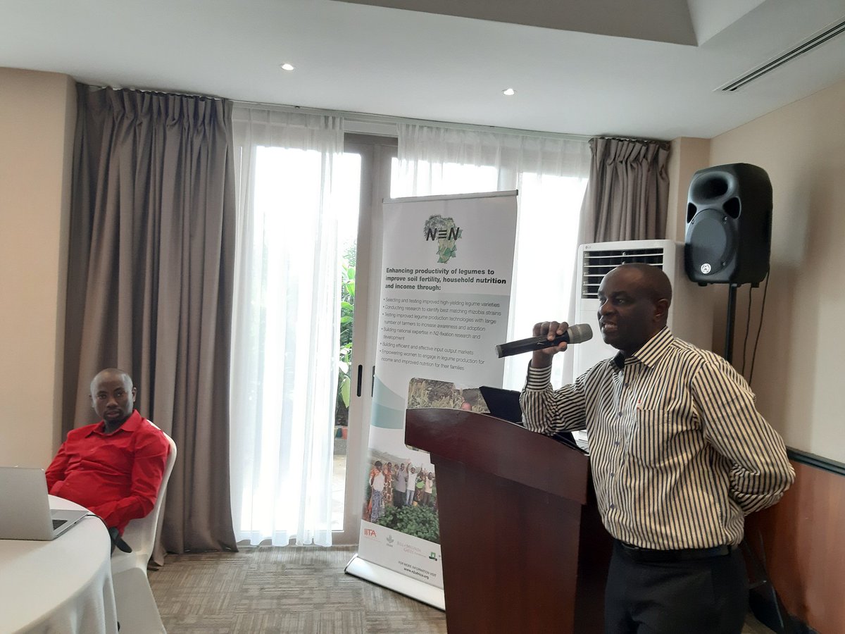 Cath_Njuguna's tweet photo. After ten years of concerted efforts to increase legume production in many countries in Central & East Africa, N2Africa project has come to an end. The team is holding a dissemination workshop in #Tanzania to share successes & lessons learned with partners in the country. https://t.co/xai9c81Tzx