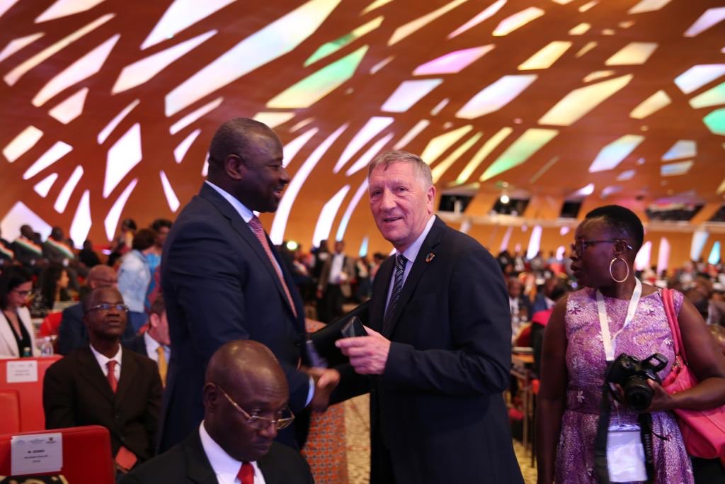 CTBTO's tweet photo. Audition plénière #45APF #Abidjan, Sec Exec #OTICE @sinazerbo appelle parlementaires francophones acteurs centraux de ratification des instruments inter‘nx &amp; relations interparlementaires à la mobilisation pr le #TICE: Assumer pleinement leur devoir pr la #Paix&amp;Sécurité int’les https://t.co/tMTkqxsCBN