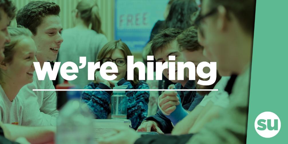 joshclare's tweet photo. Today is the last chance to apply for one of our SIX amazing roles at @UnionUEA. All applications can be done online here: https://t.co/ZGRAHSpihv #studentstransforming https://t.co/E1StouOMSF