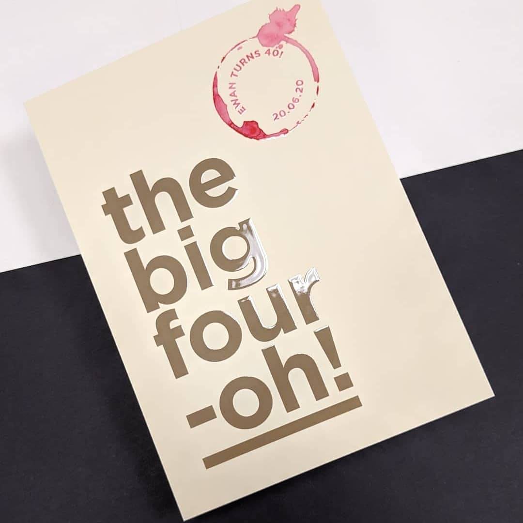 KwikKopyMCS's tweet photo. Wanting a special invite for that special occasion? Enquire today about our awesome printing finishes (We've used clear raised ink here to make these 40th invite s pop!) https://t.co/frTyFWiWqS