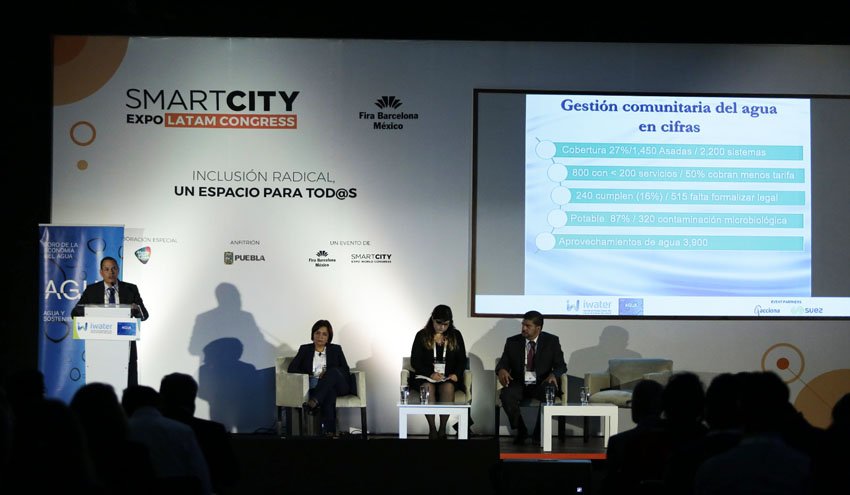 iwaterbarcelona's tweet photo. El Foro de la Economía del Agua organizado por #Iwater y @economiadelagua en @SmartCityLATAM destacó la necesidad de incluir el #agua en el centro de las agendas políticas y económicas https://t.co/GzSqgKoevl vía @RevistaRETEMA #AguaForo11México #SCELC19 #SmartCity19 https://t.co/wEMYoyGM5D