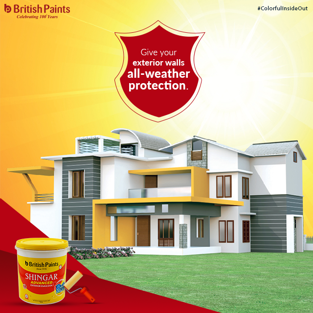 British_Paints's tweet photo. Shingar Advanced is an exterior emulsion that has anti-algae, anti-fungal and non-peeling properties. It provides ultimate all-weather protection to your exterior walls.
#ColorfulInsideOut #ExteriorPaint #BritishPaint #WeatherProof #AntiFungal https://t.co/XsDR2kFV60