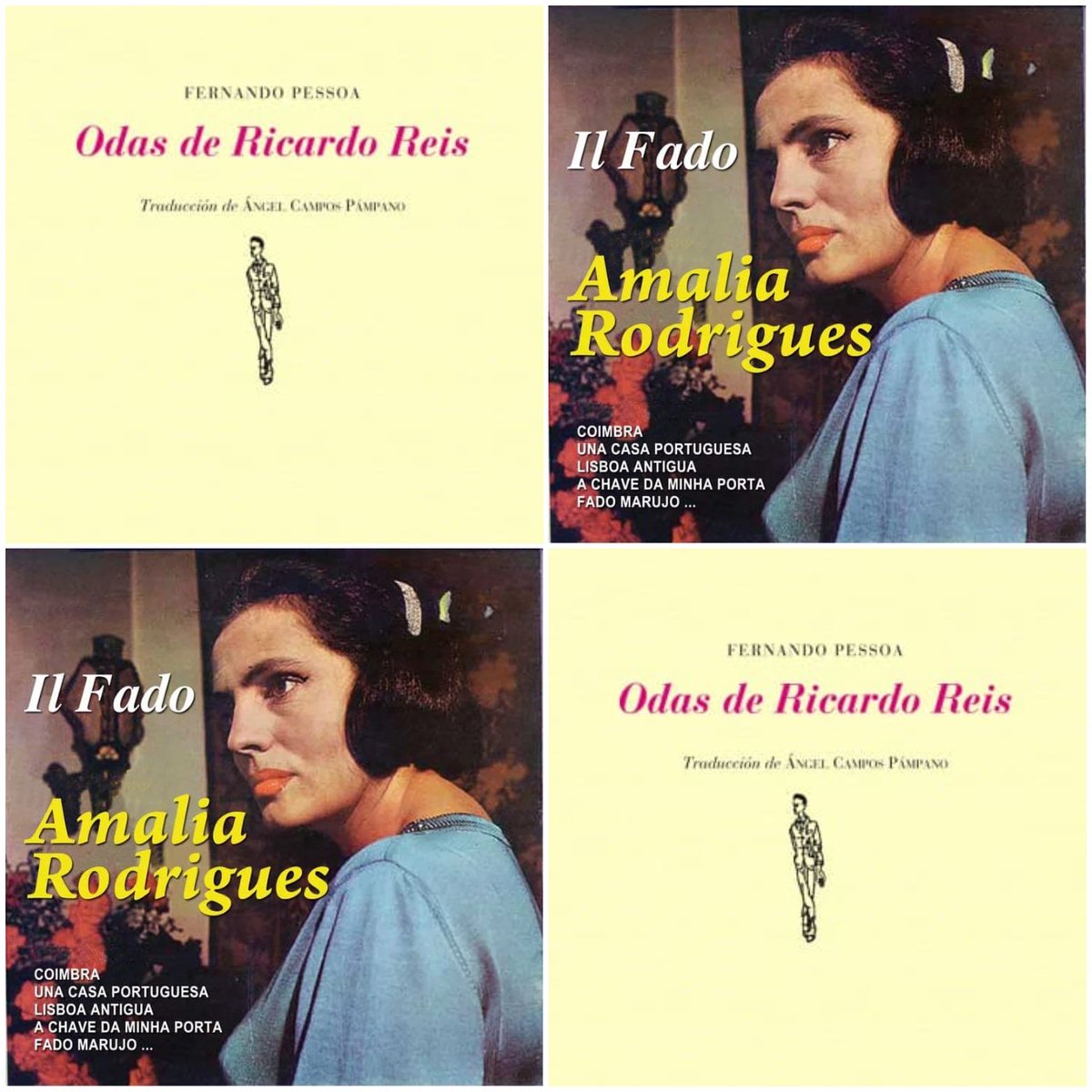 desangeladas's tweet photo. Bienvenidas creaturas a nuestro programa especial N° 30. Leemos a dos voces un poema del escritor portugués Fernando Pessoa. Complementamos nuestra lectura con la canción "Uma casa portuguesa" en la interpretación de Amalia Rodrigues. 
https://t.co/fon0Rg044B https://t.co/rUBifGvLcM
