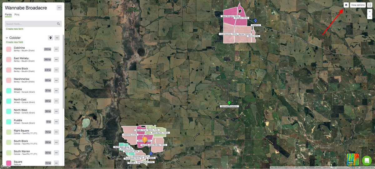 Agworld's tweet photo. Looking to upload your field and variety data into @cbhgroup paddock planner? Agworld makes it easy to get a reference list in just two steps! Need more help? Just give us a call. #serviceispriority #makingdataeasy #dontreinventthewheel https://t.co/eGOGYvnrkP