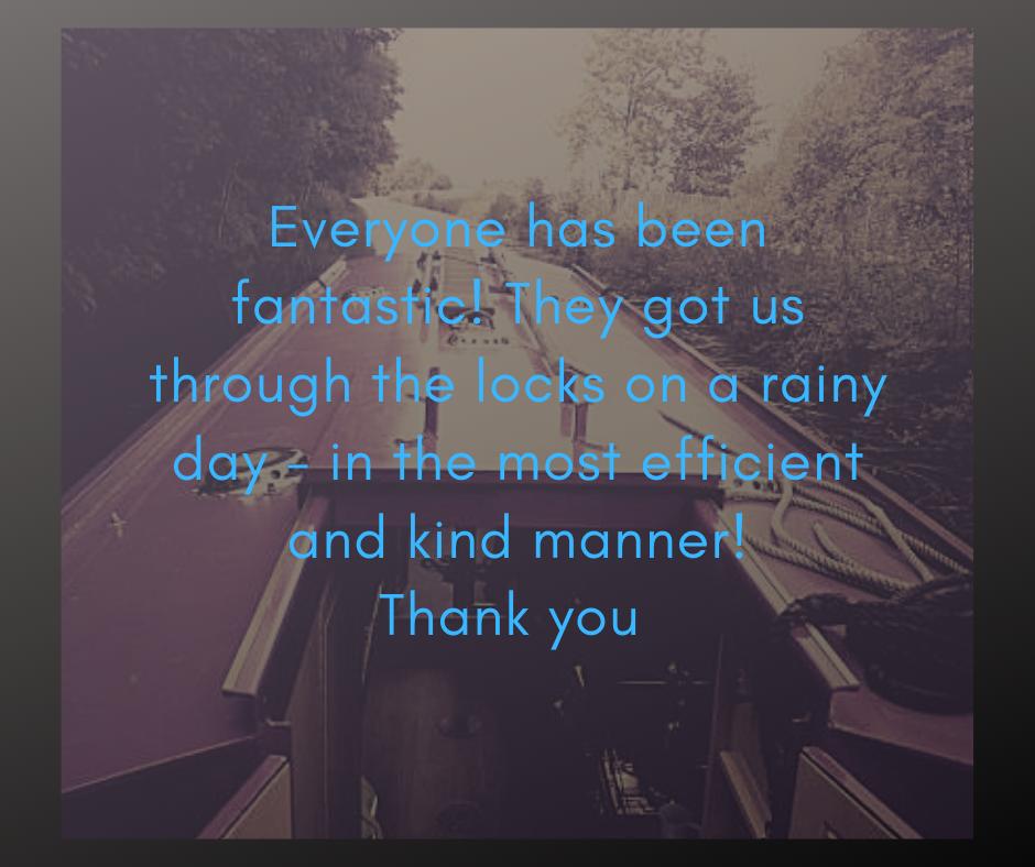 reunioncanal's tweet photo. That's the kind of feedback we love to hear about our lock keepers. Keep up the good work guys! #LockKeepers #Falkirk #ForthandClyde https://t.co/D3pTqt1sF5
