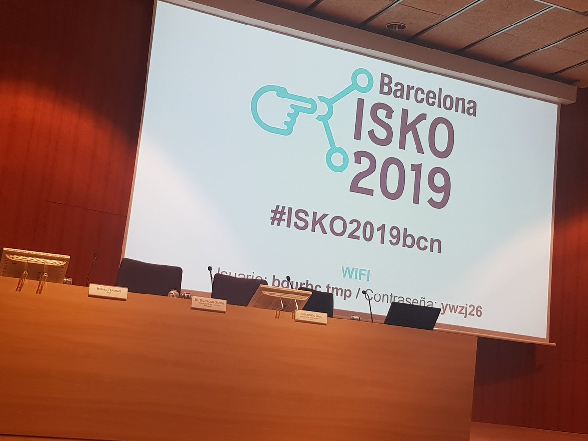 rmisart's tweet photo. Tres, dos, un,... i comença #ISKO2019bcn
#readytoenjoy https://t.co/N3HLMbxdVk