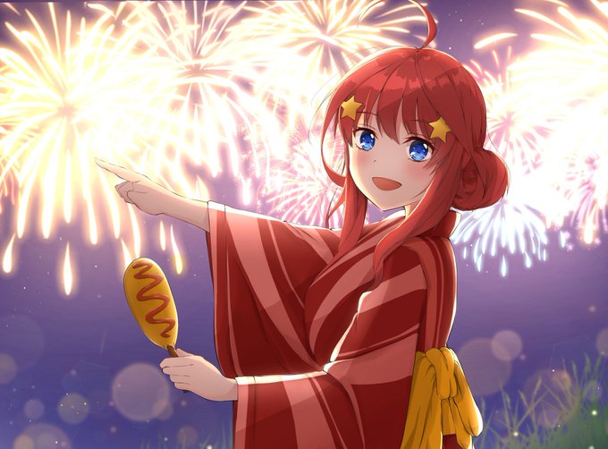 ✨よっしー✨さんがTwitterに投稿した中野五月(五等分の花嫁)のイラスト。