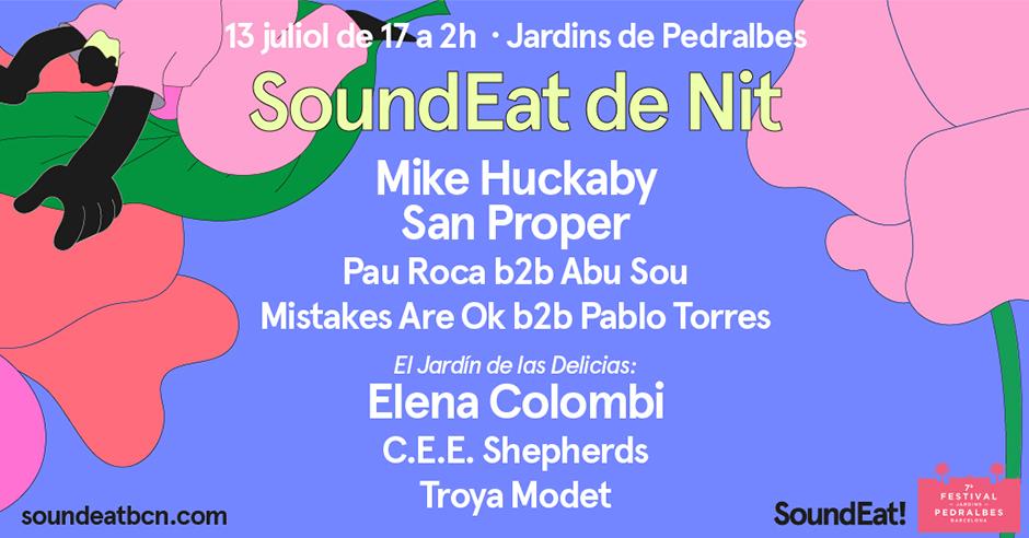 El 13 de juliol tens una cita amb la versió nocturna de @SoundEatBCN! # JoTMBé et convida en aquesta nova edició inclosa en el Festival de Pedralbes. Participa i guanya una invitació doble!  ow.ly/cgk450uQEIa