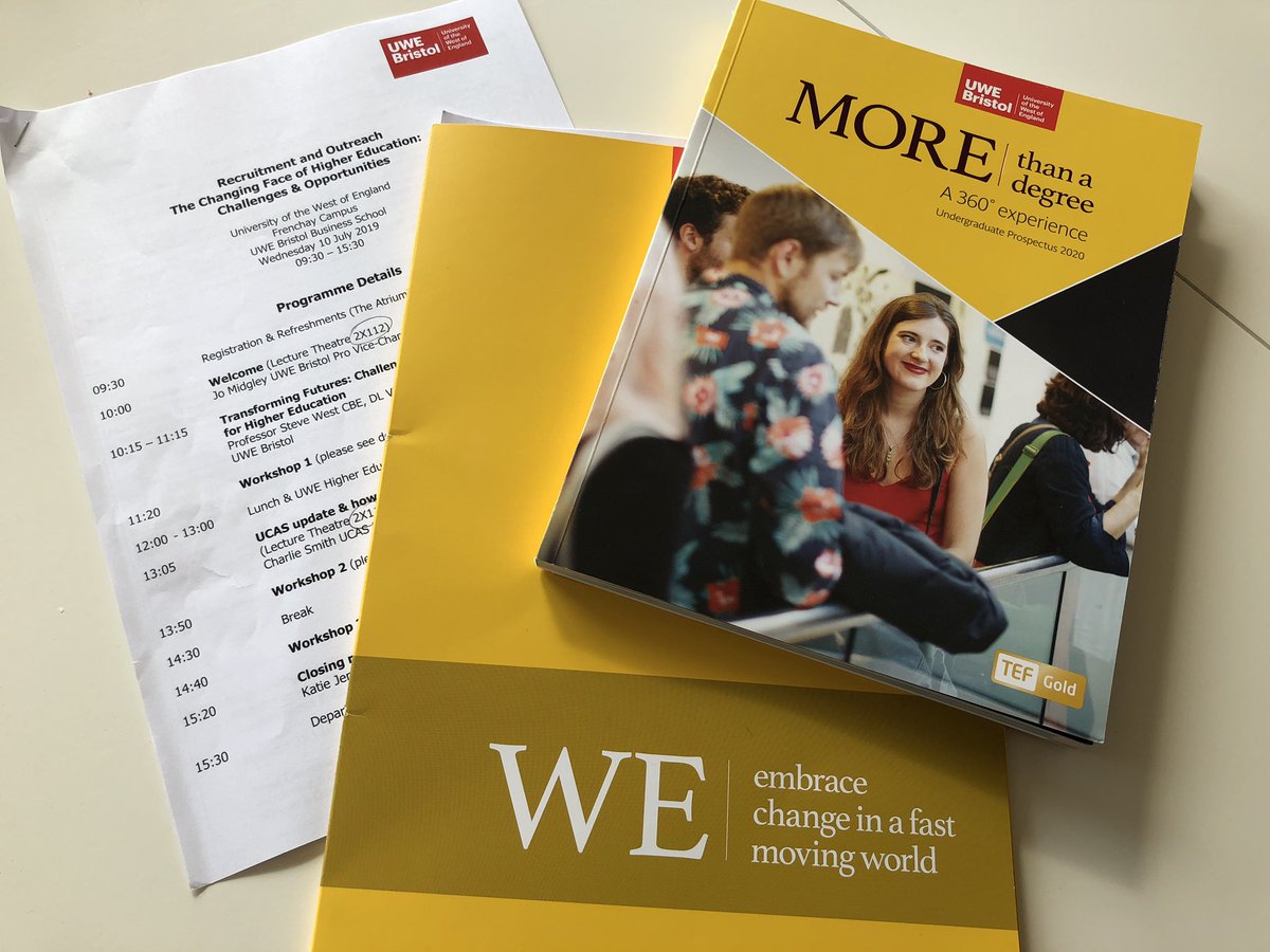 amoruzzi's tweet photo. I attended the Schools & Collegeβs HE conference @UWEBristol yesterday with an informative address by Prof Steve West @VCUWE about the challenges & opportunities in the education sector @CoBCollege proud to work in partnership to #transformfutures #itstartshere https://t.co/0zUWfuzyRK