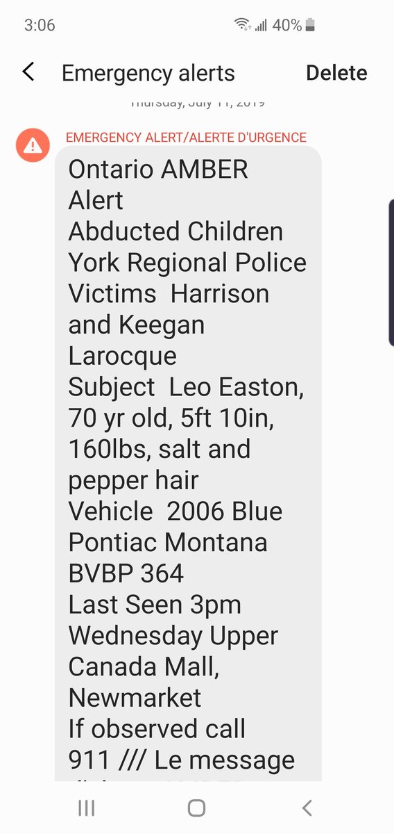 radiostace's tweet photo. Just received this #AmberAlert ... hope they're found safe. If anyone DARES to complain, then unfollow me right now!!! https://t.co/mDhU2zIxEL