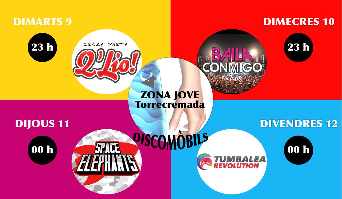 ayto_denia's tweet photo. #FestesDénia2019 🎉 Ja que estem liats, rematem la setmana, no?
🗣 Però hui us proposem un pla més tranquil·let per a reposar forces: la nit de monòlegs.
I per als menuts? 🙌🎶 Que hui vénen a #Dénia els Ramonets!!!

🔸EL PROGRAMA🔸
https://t.co/AQvMh69LRq https://t.co/7sC8OoONe3