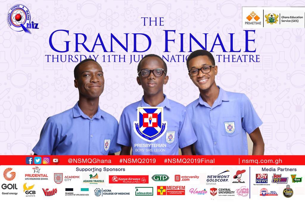 Kwaku_Charlie's tweet photo. So now can ya all bear with me that the kids wid the big heads and always in spectacles 👓are the brilliant ones? #LetsTalkAbout6 
#LetsTalkAbout6 #Presec #Odadea #NSMQ2019Finals 
@Odadee_Official @NSMQGhana @presec https://t.co/wrKW545agE