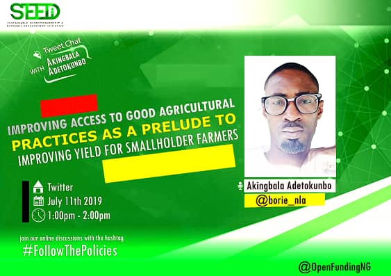 D-Day is here. The time - 1.00pm Join the conversation. Improving yields of smallholder farmers.  #DoAgric  #FollowThePolicies