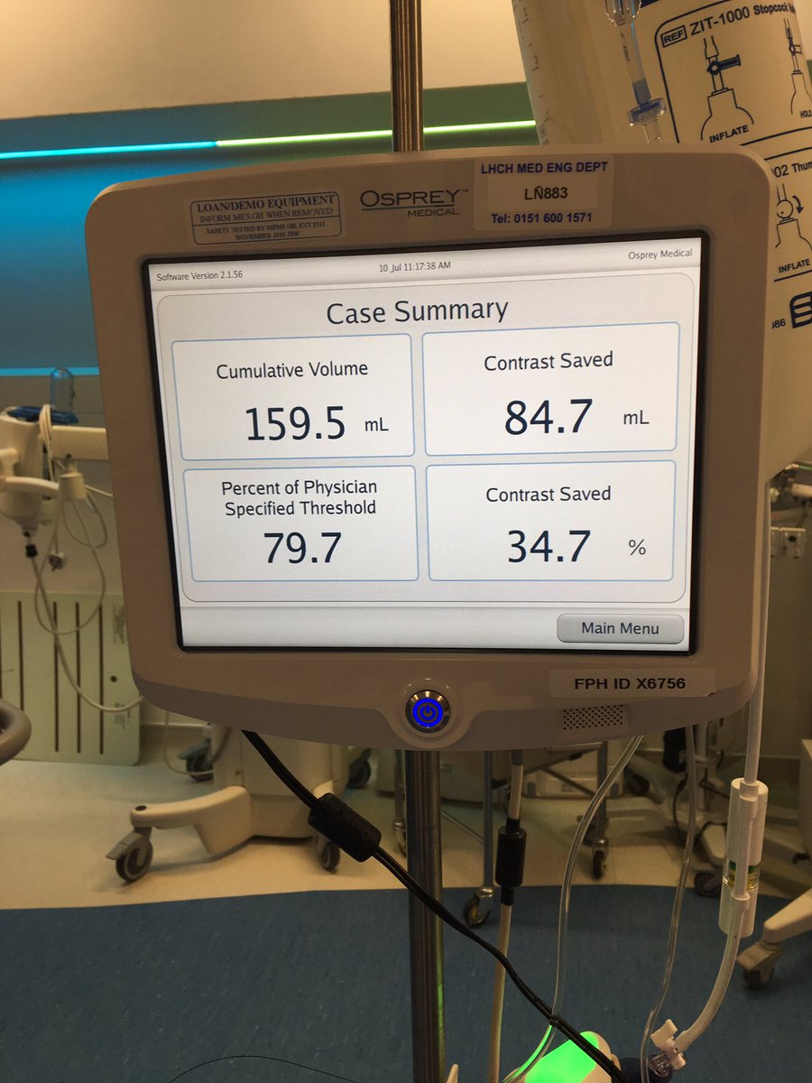lydiansc88's tweet photo. Dr Navin Chandra @nav4879 & the team at #WexhamCardiology thank you for trying #DyeVert by @OspreyMed #Bekindtokidneys https://t.co/gp8yT7mHIq