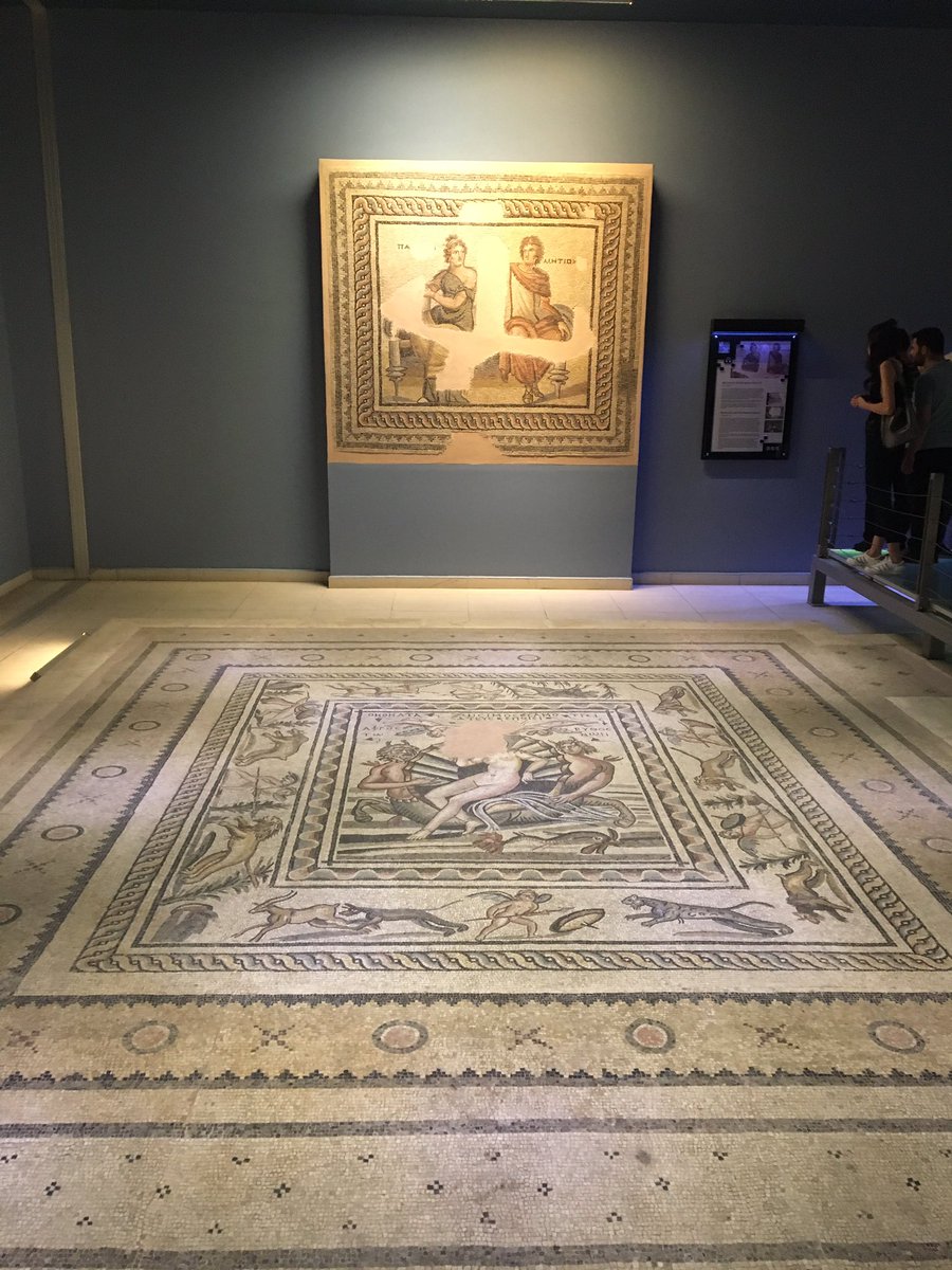 Finally last month I went to Gaziantep and visited the popular Zeugma Mosaic Museum where the “Çingene kız” is. Was told that this would be better than the Urfa mosaic museum (and it is) but it is quite large. I don’t advise visiting 2 museums and doing loads of walking before 