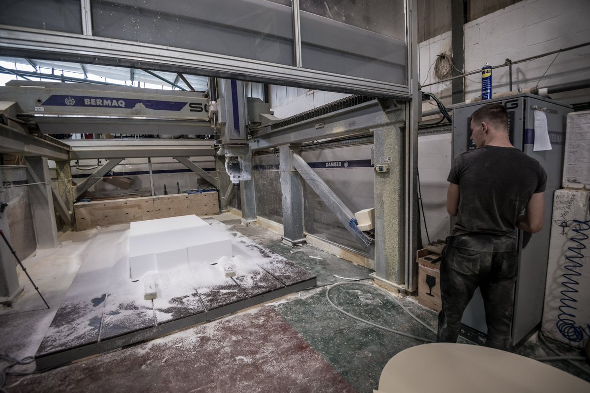 BakersPatterns's tweet photo. Email or call us today to discuss making your next project a reality! Visit us here: https://t.co/IDOtyVYROV in the bio.

#cncpolystyrene #modelmaking #art #bakerspatterns https://t.co/PwT4khBXV9