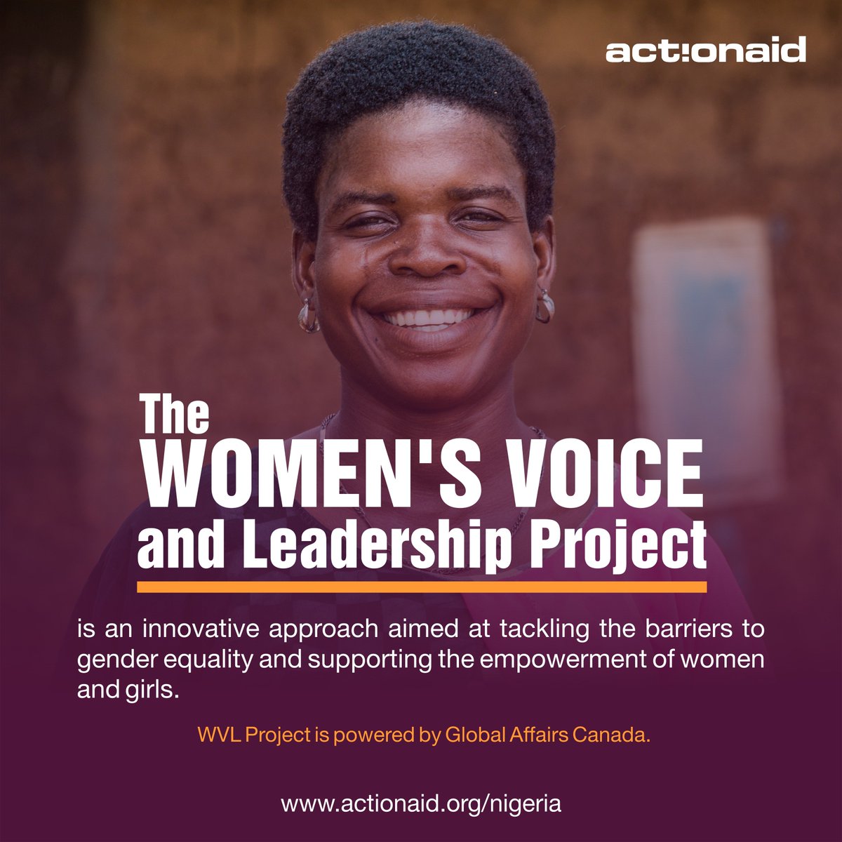 <a href="/ActionAidNG/">ActionAid Nigeria</a> needs women at all level including the top; to help change the dynamic and reshape the conversation, to ensure that women’s voice is heard and heeded, not overlooked and ignored. 
#NigeriaWomenMatters #ThursdayThoughts #ThursdayMotivation <a href="/CanHCNigeria/">Canada in Nigeria</a> <a href="/UN_Women/">UN Women</a>