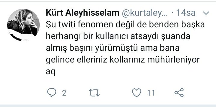 zalimyan's tweet photo. Atmış olsaydı 😂 https://t.co/qQh7lqoQNQ