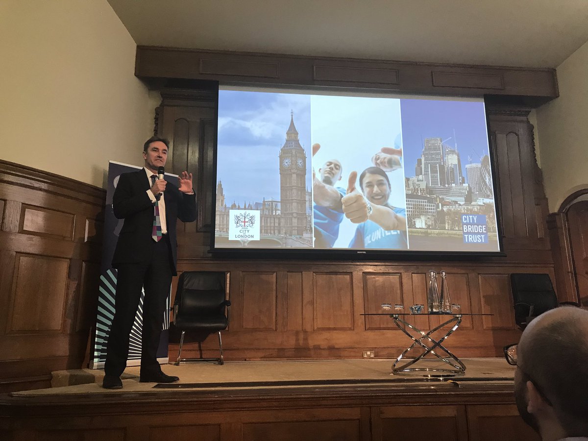Our CEO David Farnsworth talks cross sector collaboration between biz/government/ charities to upskill the vol sector #wethecatalyst