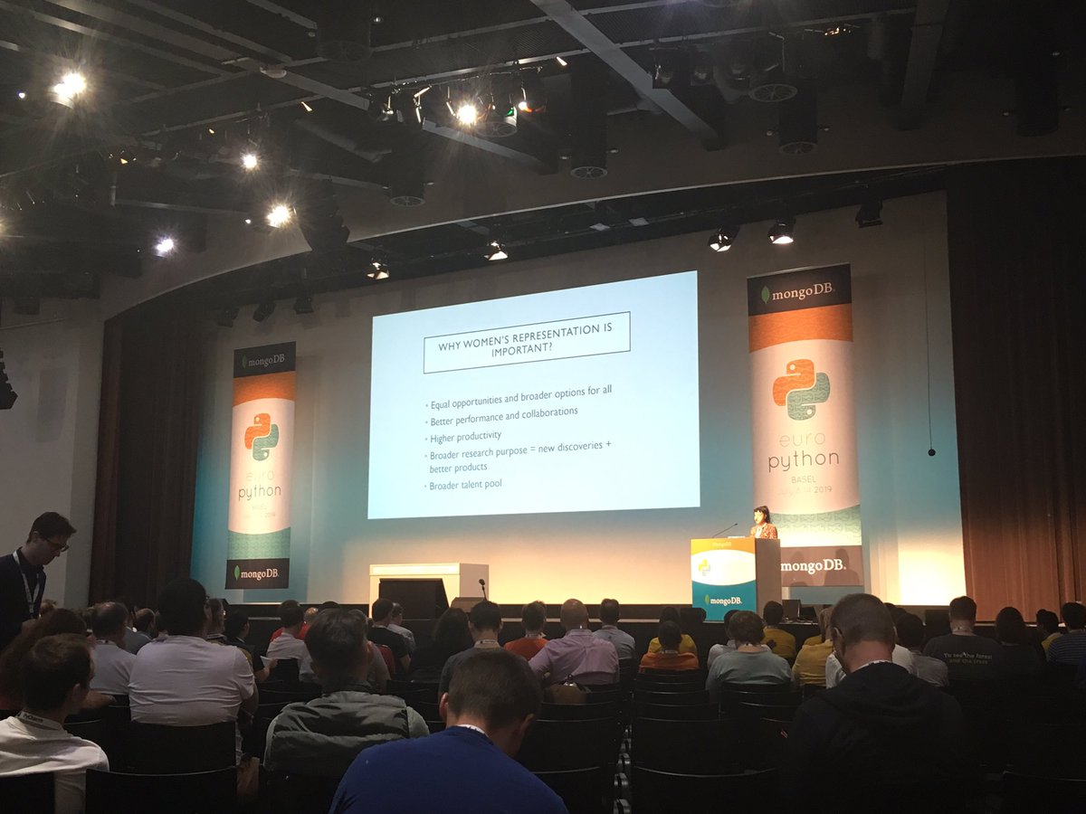 Cheuk Ting Ho (@cheukting_ho) on Twitter photo Keynote by @DrAFLab concerning diversity #EuroPython Keynote by @DrAFLab concerning diversity #EuroPython