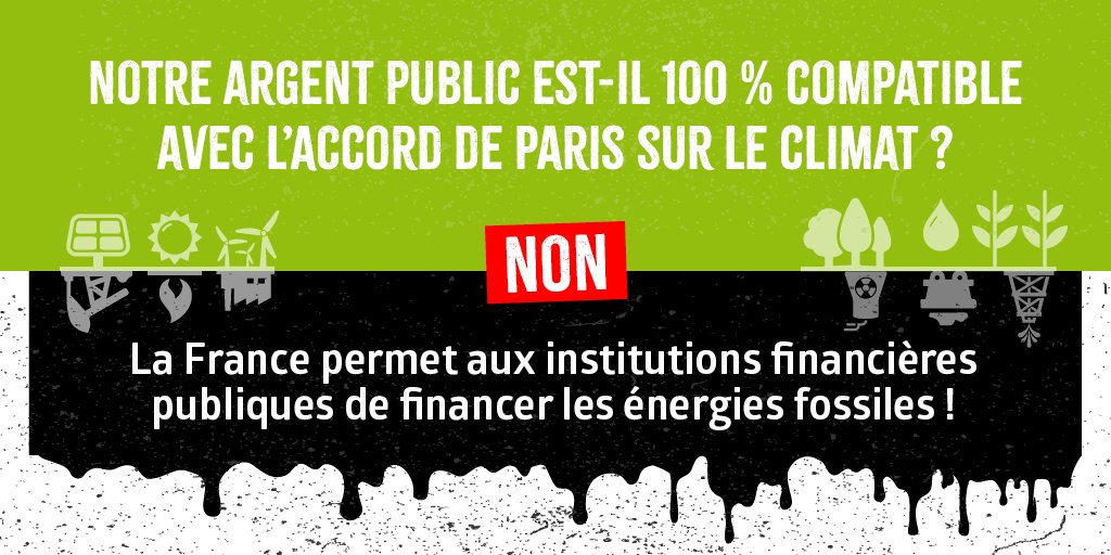 RACFrance's tweet photo. Breaking 🚨
Les @amisdelaterre, @oxfamfrance et @RACFrance dévoilent comment la France 🇫🇷 permet aux institutions publiques de financer la crise climatique.
Le rapport ➡️ : https://t.co/aBGQmjRusI
#CachezCesFossiles https://t.co/JGJLJOqdmO
