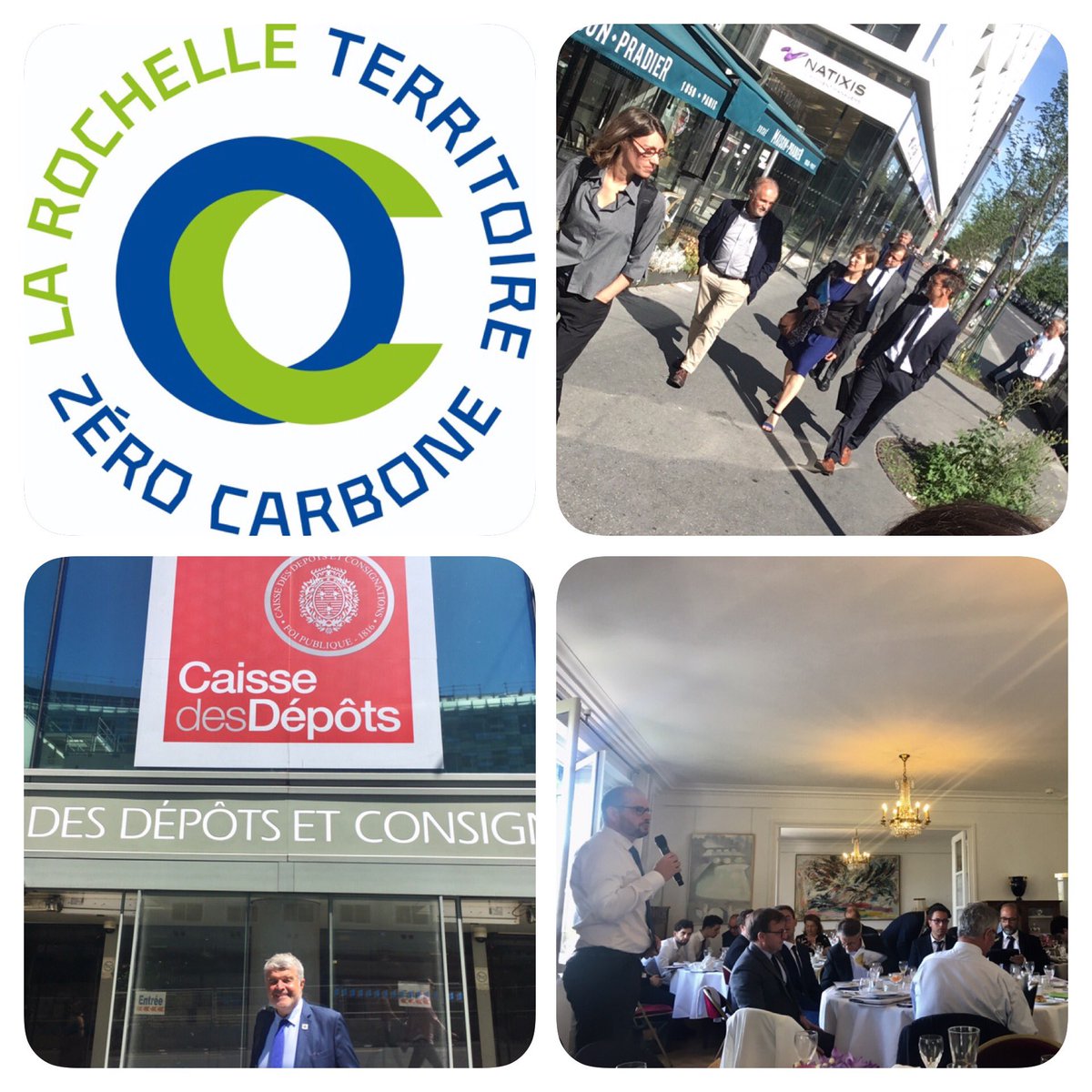 LRzerocarbone's tweet photo. Audition achevée pour les 8 membres de la délégation qui ont présenté la candidature decarbonée de l’agglo de La Rochelle et de ses territoires voisins, dont @AunisAtlantique et le @pmaraispoitevin , à l’appel à projets #tiga. Résultats attendus fin juillet! 🤞🏻🍀 https://t.co/XL8ntmakxu