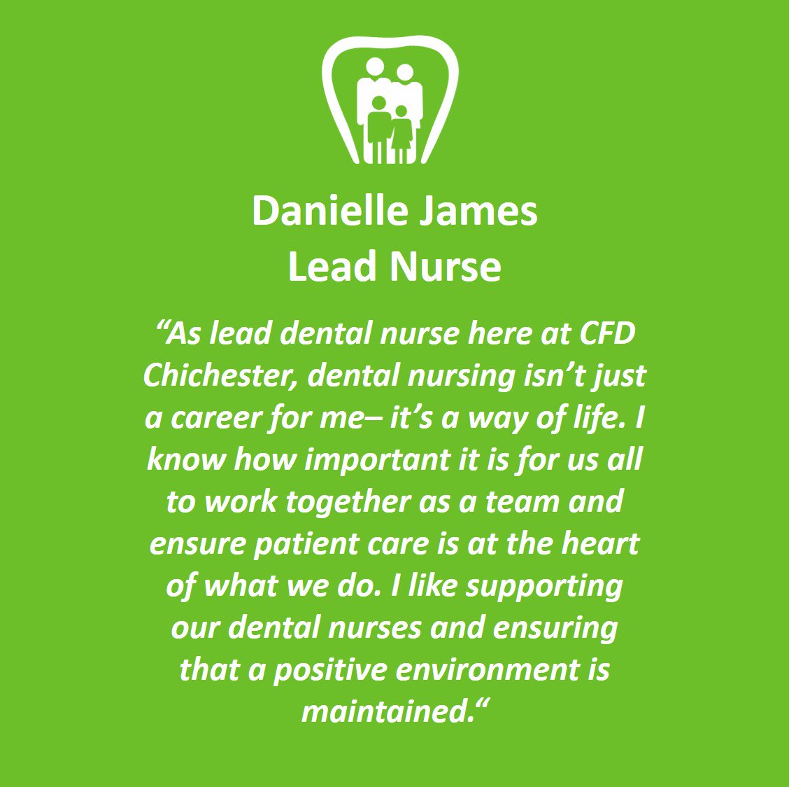 CFD_Careers's tweet photo. #DentalNurse #Testimonial #Dentistry #DentalNurseCareers https://t.co/paCWzjfay5
