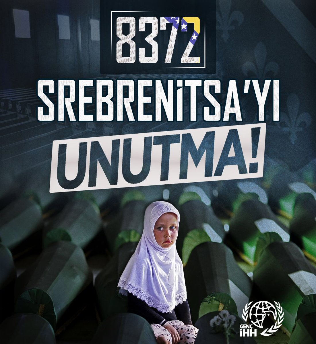 İnsanlık tarihinin kayda geçmiş en büyük soykırımlarından #Srebrenitsa'yı unutma!

#Srebrenitsa soykırımının 24. yıldönümünde, hayatını kaybeden kardeşlerimizi rahmetle anıyoruz.