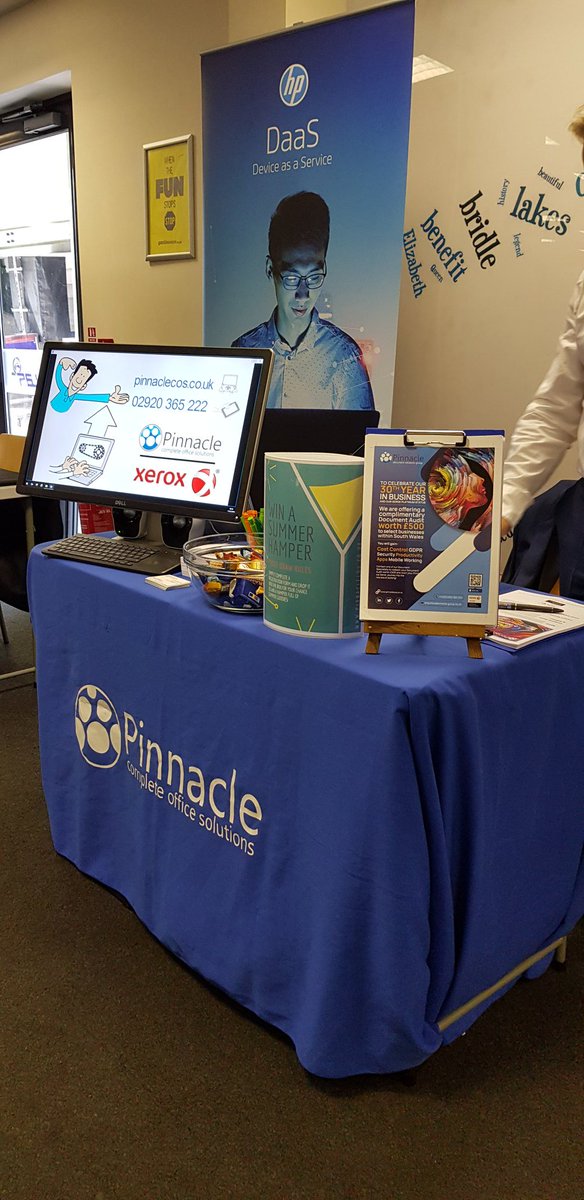 mwpinnacle's tweet photo. Come and visit our stand today at The Welsh Business Show Carmarthenshire @FfosLasRC to find out how our services could help you and your business #TWBS2019 Business Card Drawer for our #SummerHamper https://t.co/1gYqVCCxCR